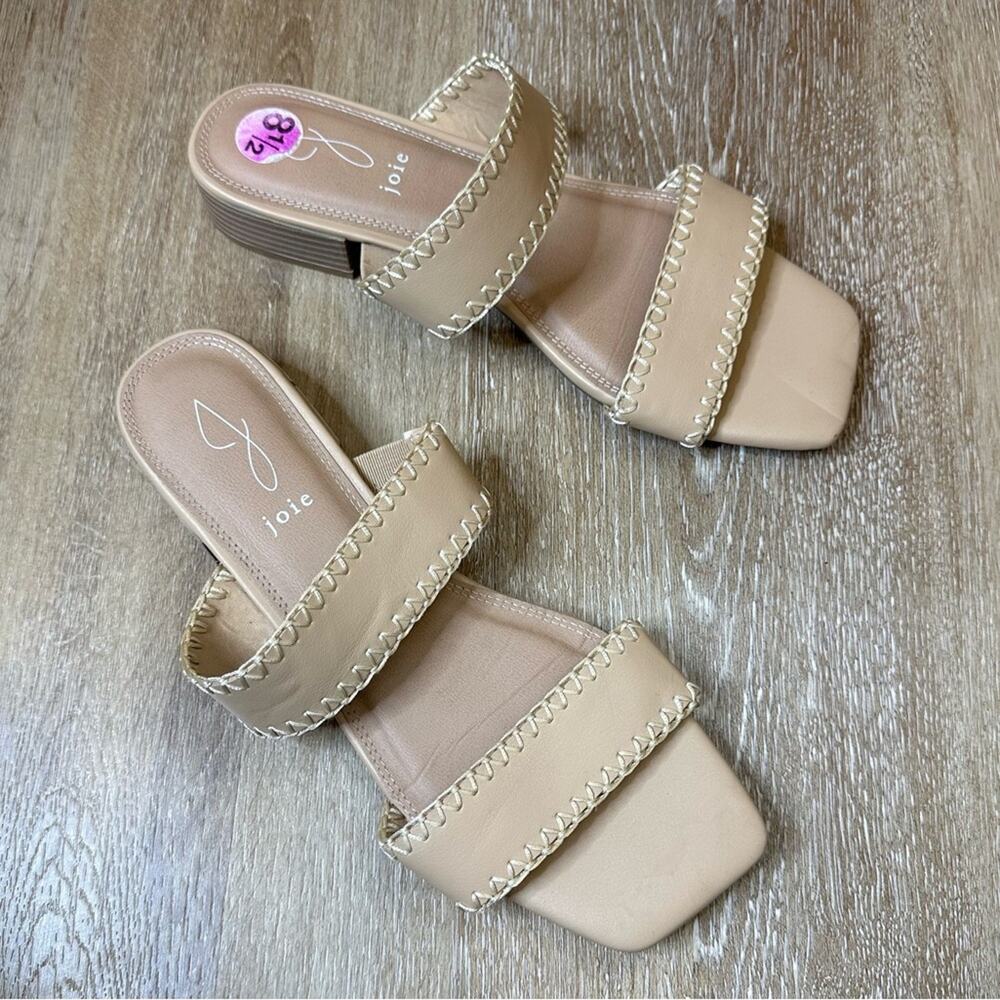 Joie Chiara Slip On‎ Sandals Tan Straps 8.5